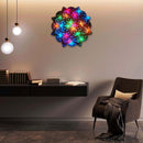 Mandala Yoga Room LED Night Light Elegant Mandala Hanging Lamp Acrylic Ornament`
