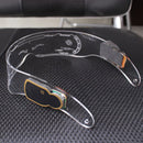 Luminous Glasses Glow Acrylic Goggles Support Fast Slow Flash Eyewear (A) Newly
