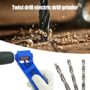 2.0-12.5mm Tool Corundum Grinding Wheel Drill Bit Sharpener Kits (Blue) Newly