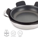 Pan Pot Protectors - Polyester Prevent Scratching Pot Separator for Glass Pan