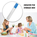 Knitting Needle Storage Organizer Hand Sewing Needle Storage Tube (Blue) Newly