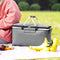 Outdoor Picnic Pouch Basket Large Capacity Folding Travel Camping Storage Box