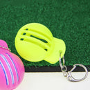 Golf Line Marker Ball Clip Golf Accessories Plastic for Men Women (Yellow) Newly