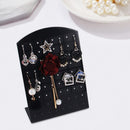 72 Holes Plastic Earrings Storage Rack Ear Hook Stand Holder Rack (Style 1)