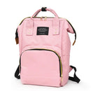 Women Mummy Maternity Travel Backpacks Baby Nursing Handbags (Light Pink)