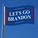 Lets Go Brandon Slogan Flag Polyester Banner Activities Decorative Bunting Sign