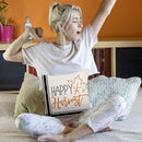 Fall Pumpkin Pillow Covers Linen Cushion Buffalo Plaid Pumpkin Pillow Cover