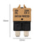 DC32V Manual Reset ATC Circuit Breaker Blade Fuse for Car Boat(5A Brown)