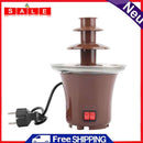 Chocolate Fountain Creative Design Melting Heating Fondue for Party Christmas