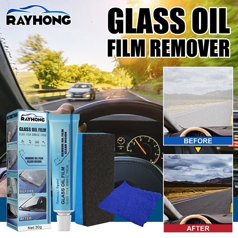 #A Rayhong Glass Oil Film Removing Paste Glasses Cleaners Polish Agent for Windo