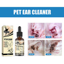 Cat Dog Ear Cleaner Mites Remove Ear Mites Ear Wax Relieve Itching Pet Cleansing