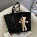 Retro Women Shoulder Bag Commuter Totes Large Capacity Travel Shopper Handbag