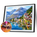 Beautiful Country 5D Diamond DIY Painting Home Decor Craft Newly