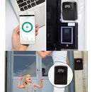 BOX02 Waterproof Smart Key Storage Box with Code Tuya APP Unlocking (Black)