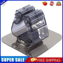 10pcs Wall Mounted Mop Holder Broom Brush Hanger Rack Organizer(Black)