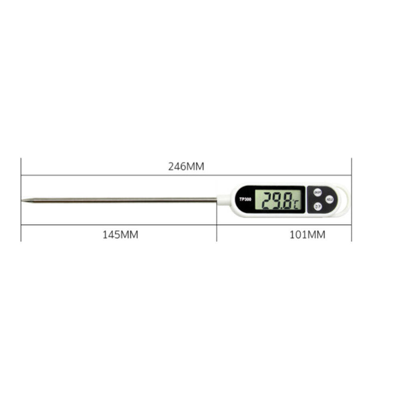 Digital Instant Read Meat Thermometer Kitchen Cooking Food Candy Milk BBQ Grill