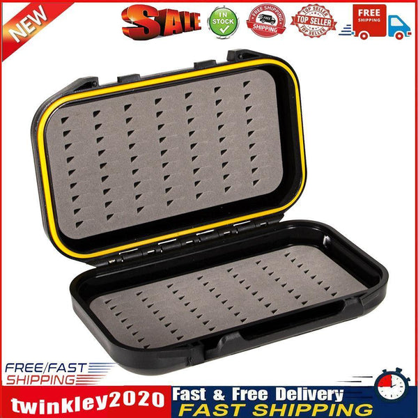 Waterproof Fly Fishing Tackle Box Portable Lure Bait Hook Storage Case Newly