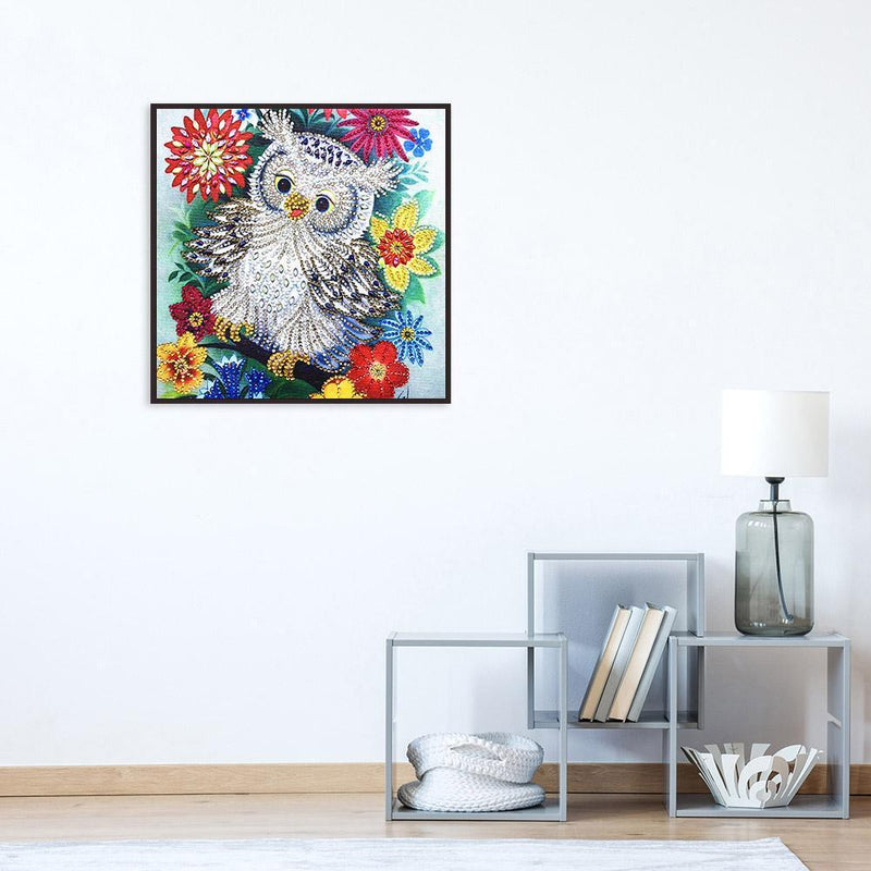 5D DIY Bird Special Shaped Diamond Painting Cross Stitch Mosaic Kits Wall Art
