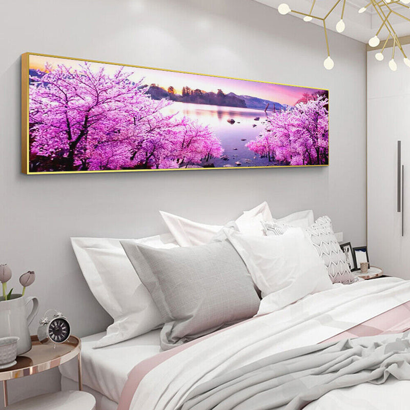 Seaside Plants 5D DIY Full Round Drill Diamond Painting Embroidery Needlework