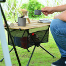 SUNDICK Folding Table Net Bag Net Holder Bag under Desk for Picnic Camping