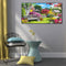 Garden Oil Paint By Numbers Kit Frameless Drawing Picture Wall Decor Art Craf