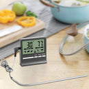 Digital Kitchen Food Thermometer Probe Meter Oven Meat Cooking Alarm Timer