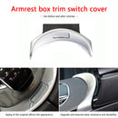 Chrome Center Console Armrest Switch Button Trim Cover for Mercedes Benz C Class