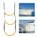 Marine Rope Ladder - 3 Step Assist Folding Ladder Extension for Inflatable
