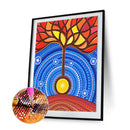 Special Shaped Crystal Full Drill Abstract tree Diamond Painting