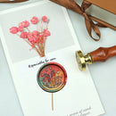 #A Mushroom Sealing Wax Stamp Head Replace for Wedding Invitation Scrapbooking