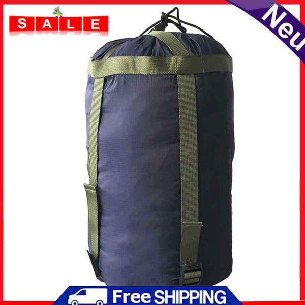 Camping Sleeping Bag Compression Bags Hammock Storage Packs (Dark Blue)
