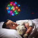 Mandala Yoga Room LED Night Light Elegant Mandala Hanging Lamp Acrylic Ornament`