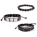 Multi-Layer Handmade PU Retro Braided Bracelet Jewelry for Men Women(3)