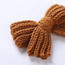Knitted Woolen Children Bowknot Girls Hair Clips Barrette Baby Hairpins Bows