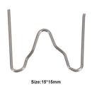 100x Hot Stapler Staple Plastic Welder Bumper Car Repair Tool (M Type) Newly