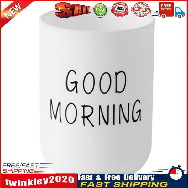 Simple Toothbrush Holder Travel Portable Washing Storage Organizer Cup (A) Newly