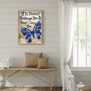 5D DIY Diamond Painting Kits Words Butterfly Full Square Drill Wall Art Cra