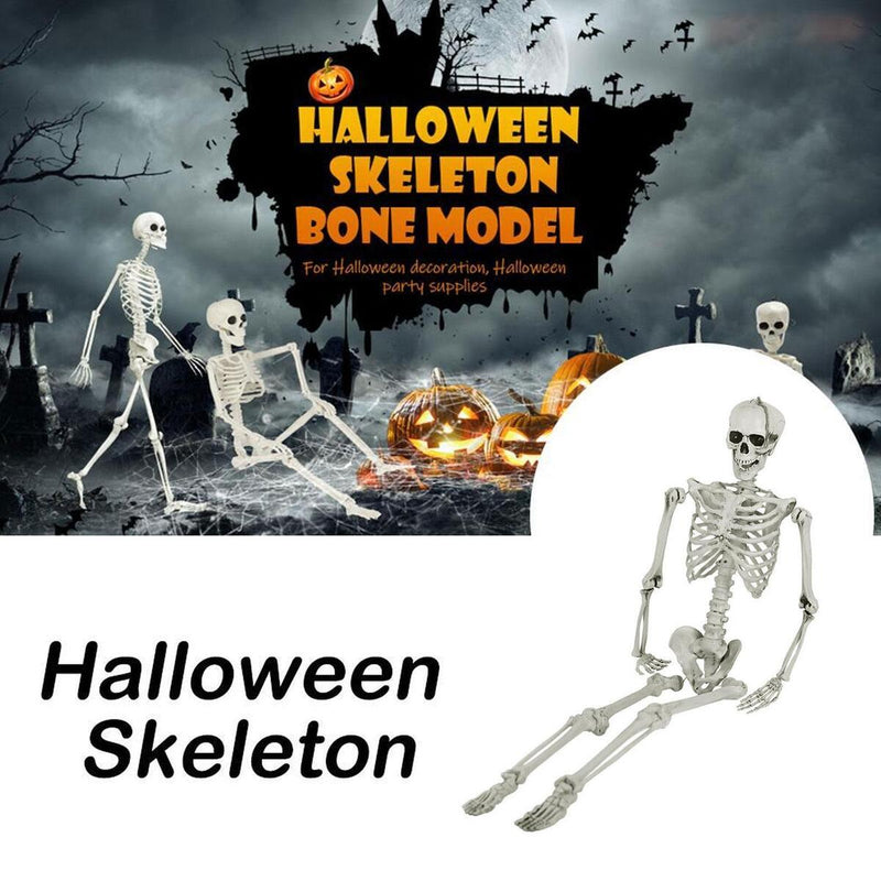 40cm Halloween Human Skeleton Halloween Garden Decoration Ornament_