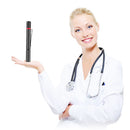 Portable Pen Light Keychain Mini Flashlight Pocket XPE LED Hand Torch (L) Newly