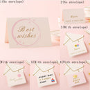 Decor DIY Gifts Mother's Day Greeting Cards Thank you Card Handmade Gift Card