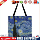 Starry Sky Printed Shoulder Shopping Bag Casual Large Tote Handbag 40*40CM