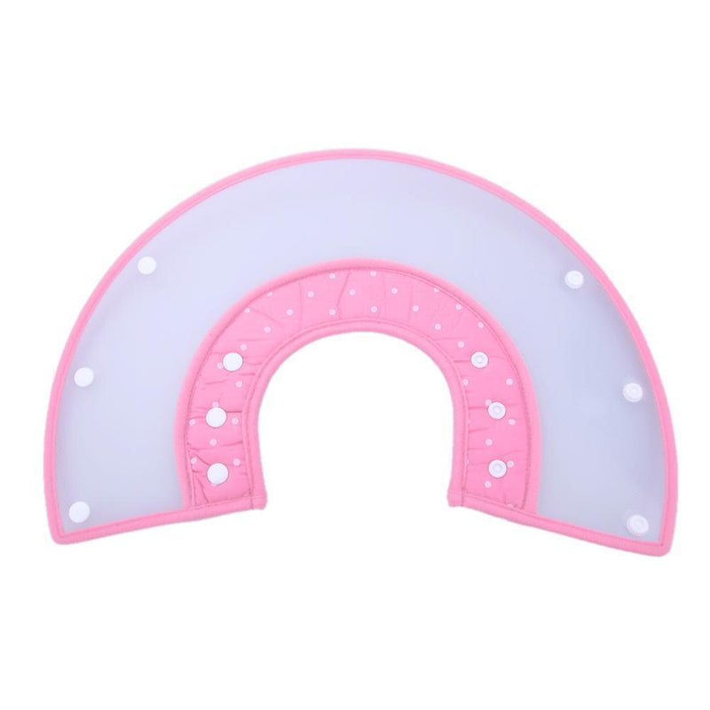 Dog Wound Recovery Cover Pet Anti-Bite Lick Medical Cone Collar (Pink M) Newly