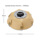 Tent Hanging Lamp Shade Cover Reflective Rainproof Lampshade Guard (Khaki) Newly