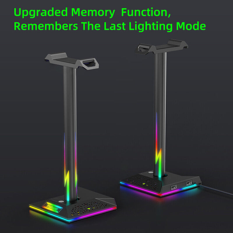 Eb01-b Rgb Gaming Headphone Bracket Desktop Holder Headphone Supports Universal
