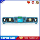 Digital Magnetic Base Level Slope Inclinometer Electric Angle Finder (Blue)