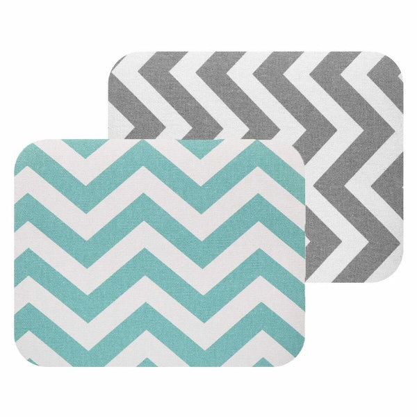 Durable Rubber Anti-slip Canvas Desk Cushion Mousepad Mice Mat Ethnic Style