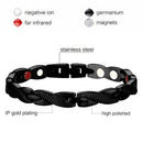 Detachable Twisted Dragon Pattern Magnetic Therapy Bracelet Couple Bracelet