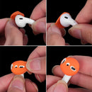 Thin Silicone Case Cover Replacement Eartips Earphone Tips Noise Isolating