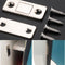 Ultra-thin Strong Suction Magnetic Door Lock Stainless Steel Stealth Magnetism