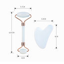 Double Head Opal Roller Massager Gua Sha Board Skin Beauty Bar (Roller) Newly